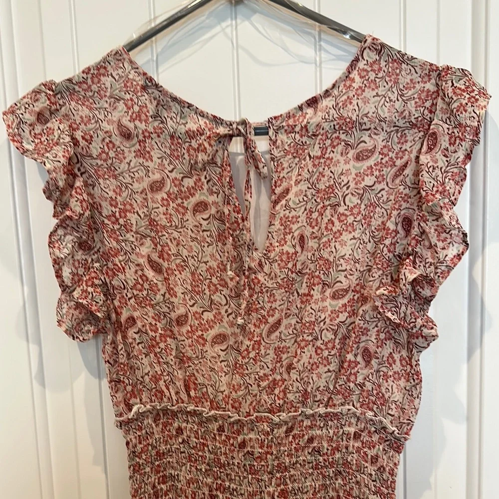 Floral Ruffle Dress - Picture 8 of 11